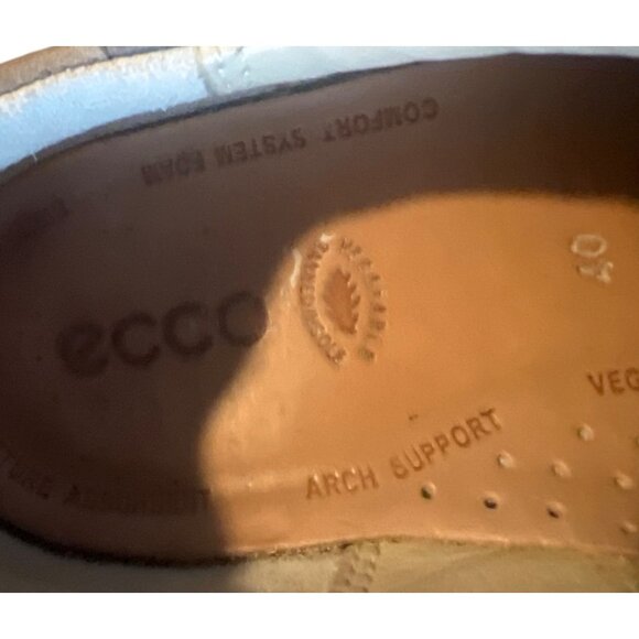 Ecco Chase II Tie Women's shoes in Warm Grey/Moon Rock Nubuck 9-9.5 US - Picture 5 of 7